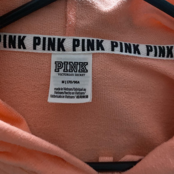 Victoria's Secret Peach Hoodie and Matching leggings - Picture 2 of 6